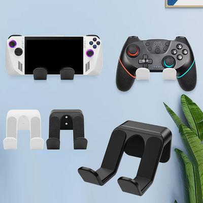 Suport de perete pentru controler de joc, suport de bază, fără perforare, rack de depozitare pentru controler, pentru Nintendo Switch Pro, Sony Xbox