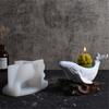 Silicone Candle Holder Molds Whale Shape Candle Cup Molds Silicone Craft Molds Candlestick Molds for Hand-Making Craft