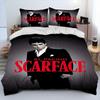 Movie Scarface Tony Printing 3D Duvet Cover Bedding Set Comforter Linen Pillowcases Home Decor Single Double Twin King Queen
