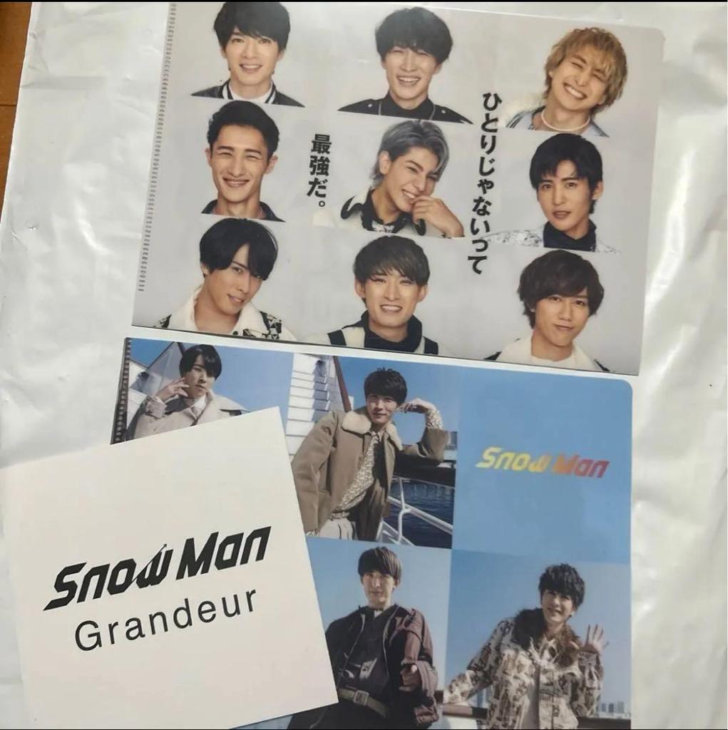 [USED] Snow Man Grandeur 3 types with bonus ()