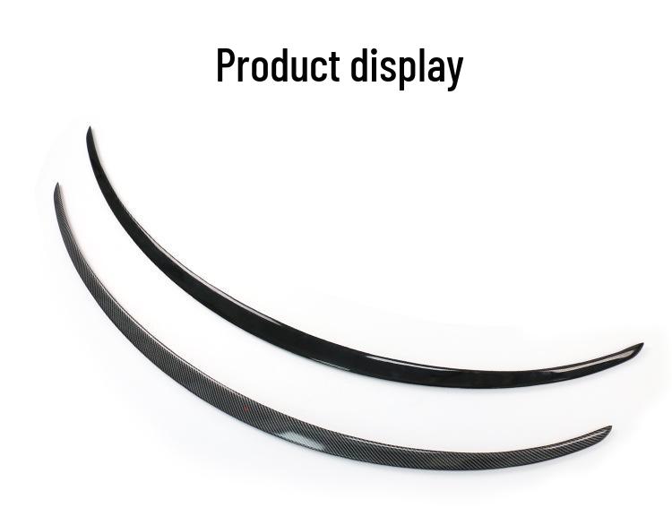 Tesla Model 3 Rear Spoiler Upgrade: Solid, No-Drill, Non-Destructive Wind Deflector