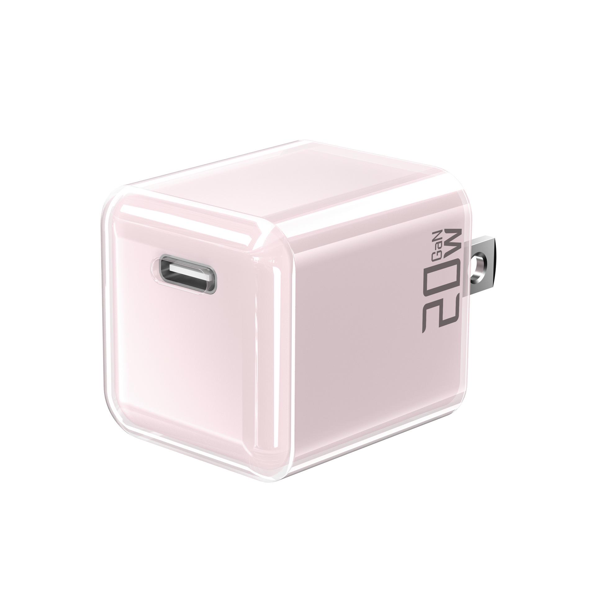 

Japanese PD 20W Mini Ice Cube Charger: PSE Certified Compact USB-C Fast Charging Tofu Block 20W Single USB-C Japanese Standard білий