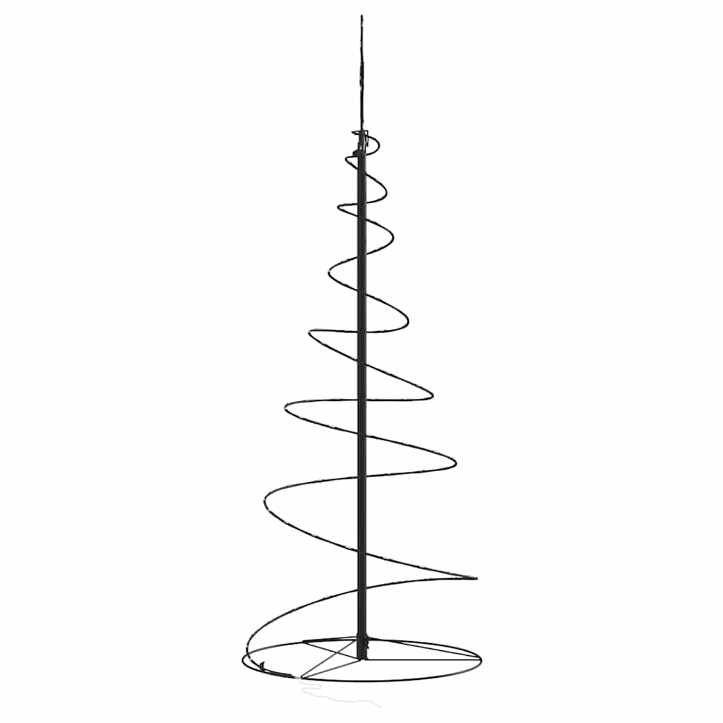 Vidaxl Stożkowa Choinka Z Lampek, 80 Ciepłych Białych Led, 120 Cm