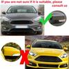 Carbon Fiber Rearview Side Mirror Cover Cap Horn ABS For Ford Focus MK3 2012-18