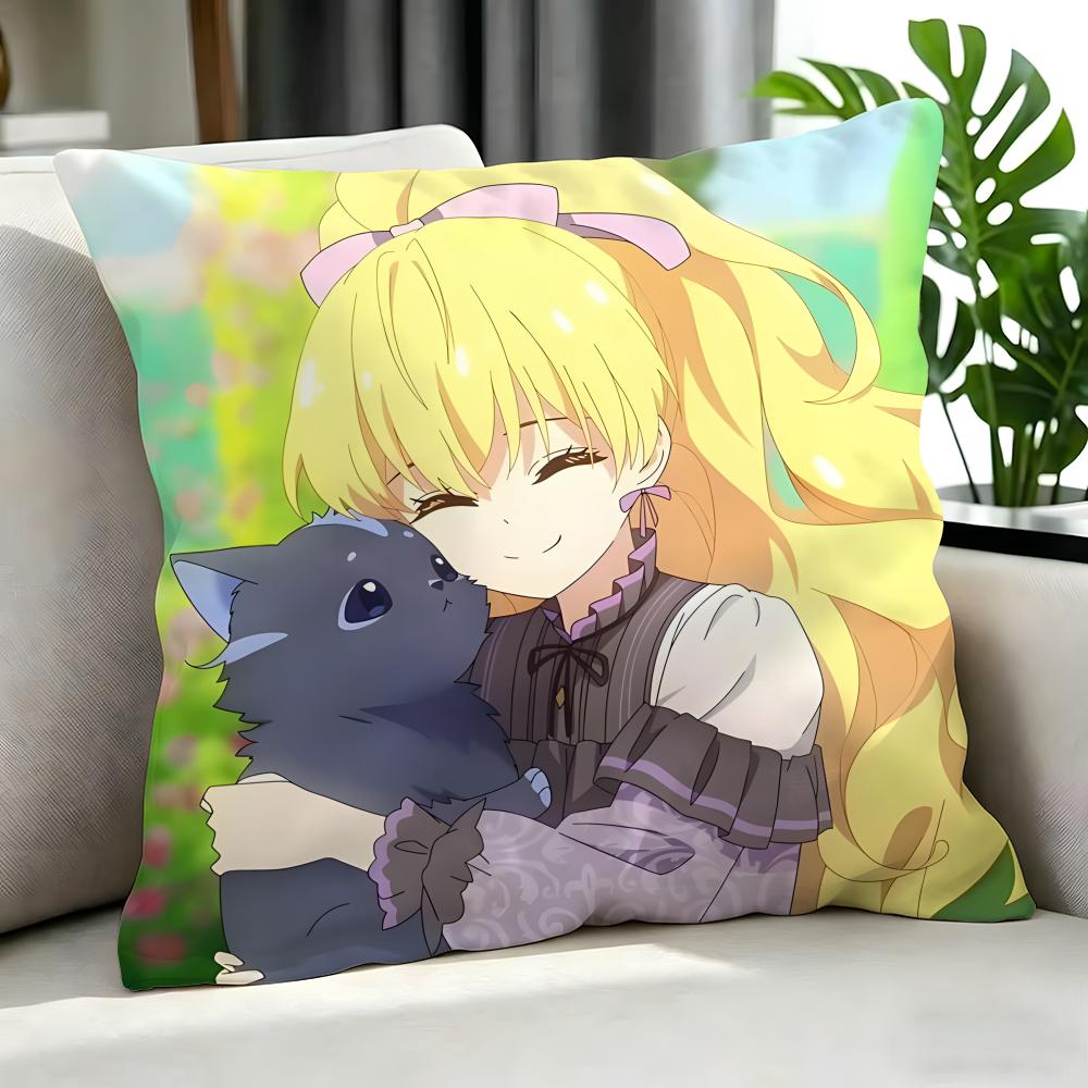 The Fated Magical Princess Who Made Me A Princess Cushion Cover Cushion Cover Set 4Pcs 50X50 45X45 40X40 Pillowcase Decorative