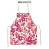 Women Flowers Print Linen Kitchen Apron Household Cleaning Apron Adult Children Cooking Baking Accessories Sleeveless Apron