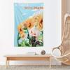 Game A DDate With Death Tapestry For Bedroom Living Room Outdoor Wall Decor Simple Stylish Art Piece Vertical Design