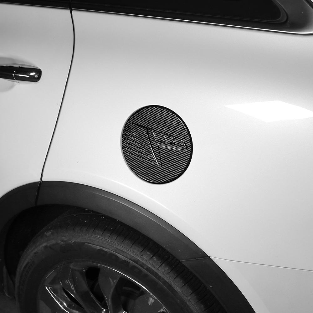 Automotive Fuel Filler Cap Covers Trim Fuel Filler Cap ABS Material For Kia Sorento 2014- LHD RHD Interior Accessories
