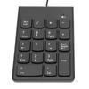 Numeric Keypad 18 Keys USB2.0 Plug and Play Ergonomic Design Portable Size Nonslip Pad Wide Compatibility USB Numpad