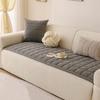 Dog Couch Cover Non-Slip Washable Sectional Couch Protector Quilted Sofa Slipcover