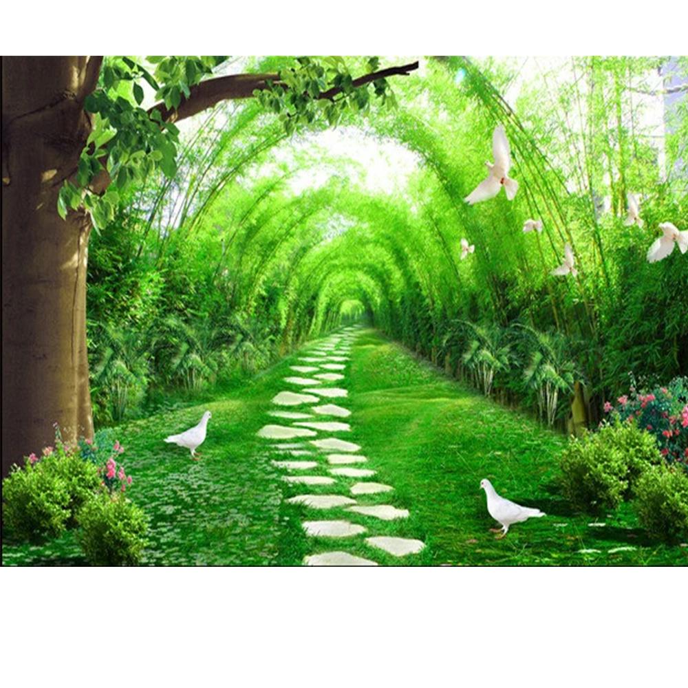 3d Room Wallpaper Fresh Bamboo Forest Road 3 D Tv Setting Wall 3d Wall Murals Wallpaper