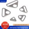 Stainless Steel Triangle Buckle for Clothing, Bags, and Luggage Straps