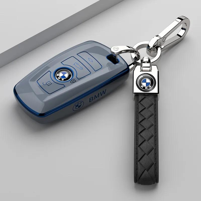 Hot 2025 TPU Car Remote Key Case Fob Cover Shell Bag For BMW 530i 550i 320i 1 2 3 4 5 Series 118i 225i M240i F20 F21 F30 F31 F25