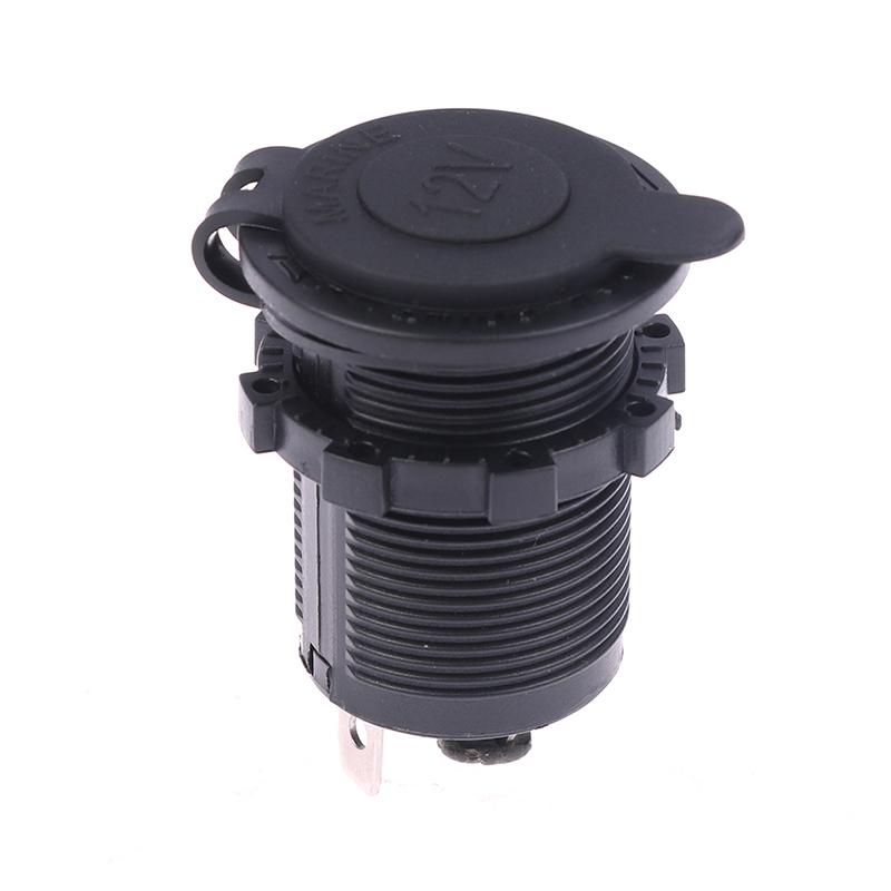 12V-24V Waterproof Car Cigarette Lighter Power Outlet Socket Receptacle Car Accessories For Auto Boat Motorcycle