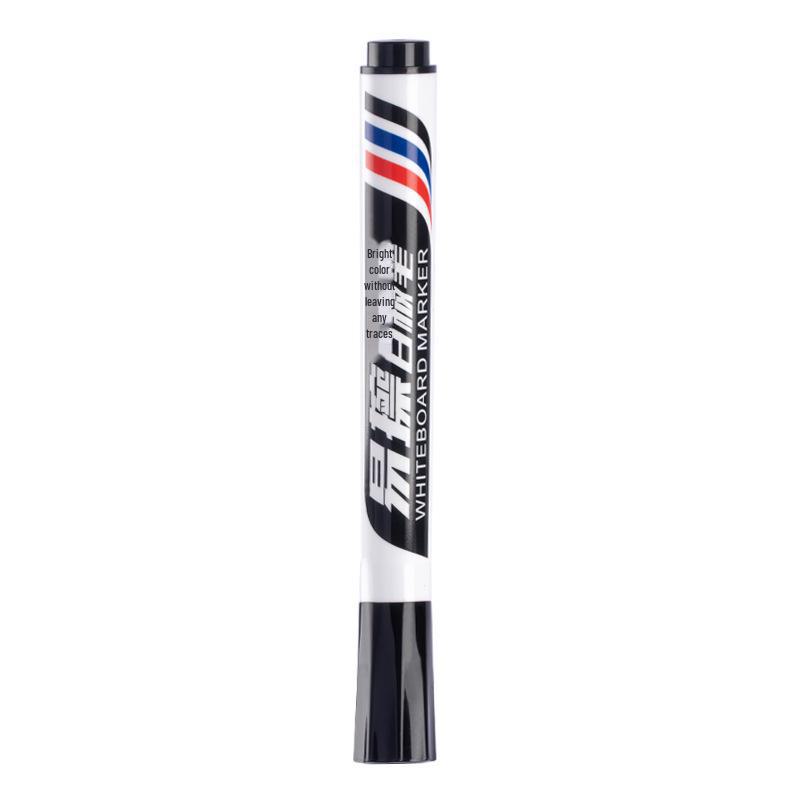 Teacher's Special Black Whiteboard Marker - Easy-to-Erase Stationery for Office and Classroom Use