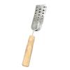 Hot Meat Patty Spatula Heat Resistant Meat Turner Stainless Steel Triple-Blade Spatula Versatile Barbecue Scraper