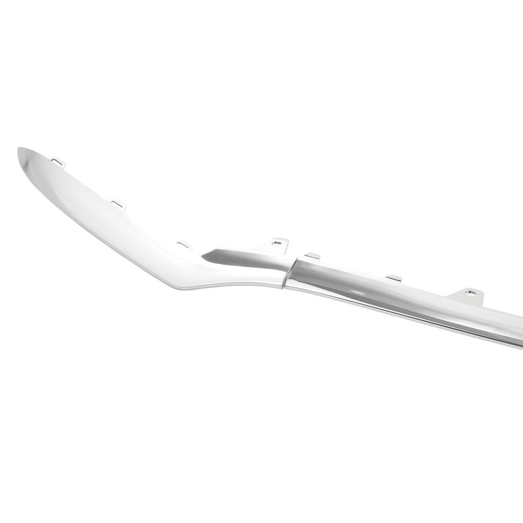 3pcs Gloss Chrome Front Bumper Lower Trim Replacement for Mercedes‑Benz E‑Class W212 AMG Line Facelift 2014‑2016