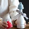Wine Stopper Christmas Hat Silicone Wine Bottle Sealing Cap Stopper Red Wine Cork Champagne Festive Decor Kitchen Accessories