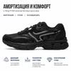 Li Ning P1000 Simple Comfortable Rebound Shock Absorption Low-Top Casual Running Shoes Women sneaker Black AGCU412-3