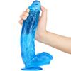 Super Large Color Transparent Simulation Fake Penis Penis Female Adult Erotic Sex Products