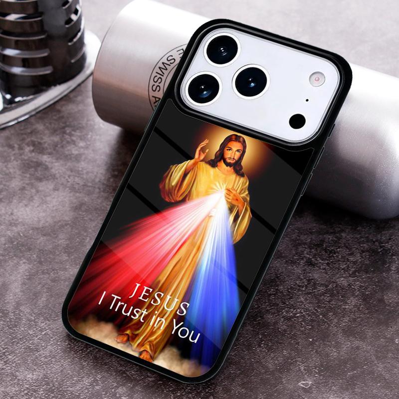 Divine Mercy Jesus Phone Case For iPhone 17 16 15 14 13 12 11 Pro Max Plus 17Air Soft Silicone Cover