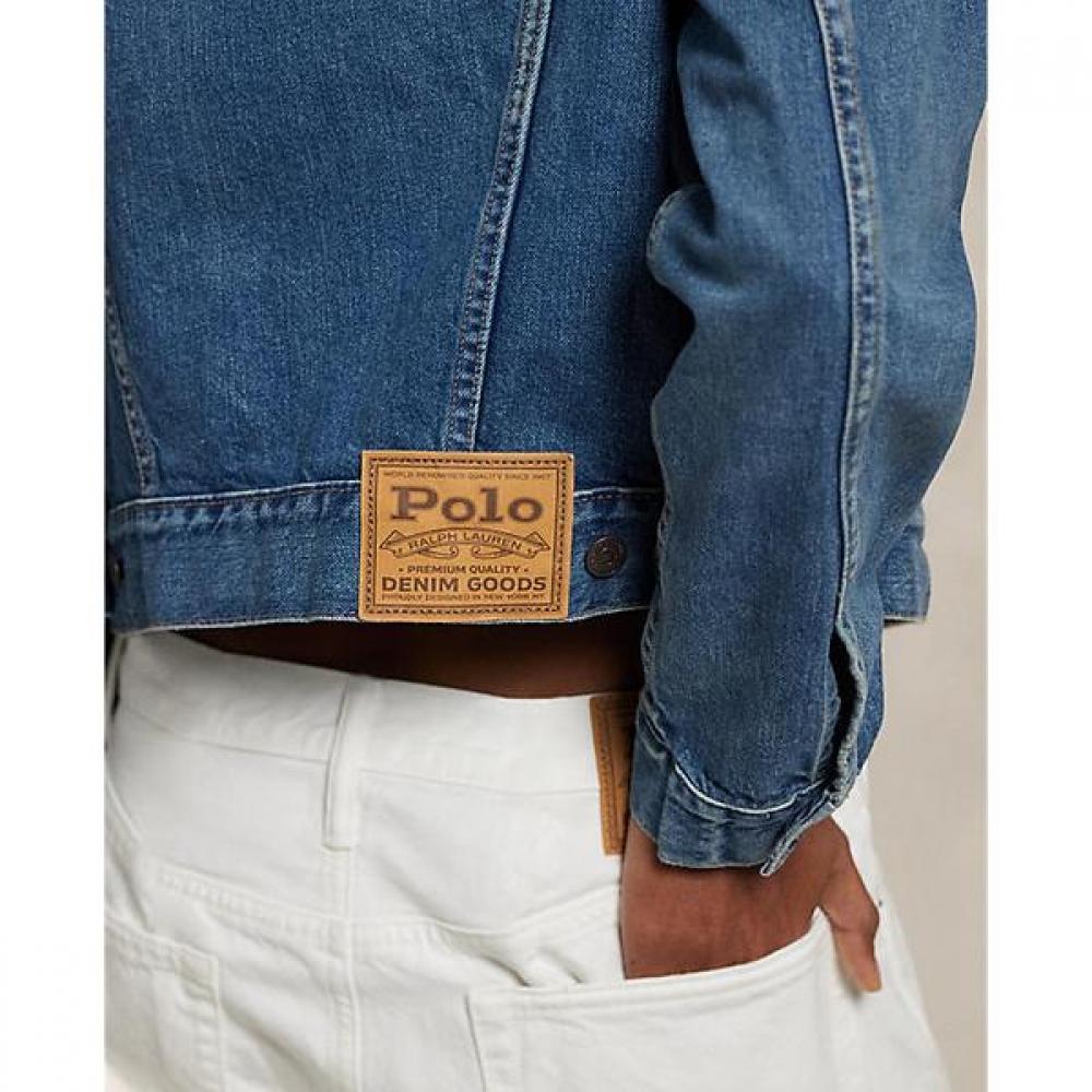 Polo Ralph Lauren Women S Denim Trucker Jacket Wmpootwndk20025400