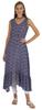 Phagun Indo Western Printed Flared Kurti For Womens Sleeveless Indian Traditional
