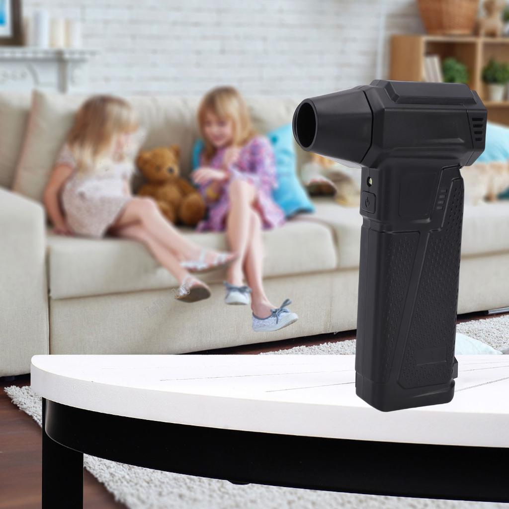 Compressed Duster 130000RPM 4000mAh 4 Gear Portable Dust Blower with LED Light for Cleaning