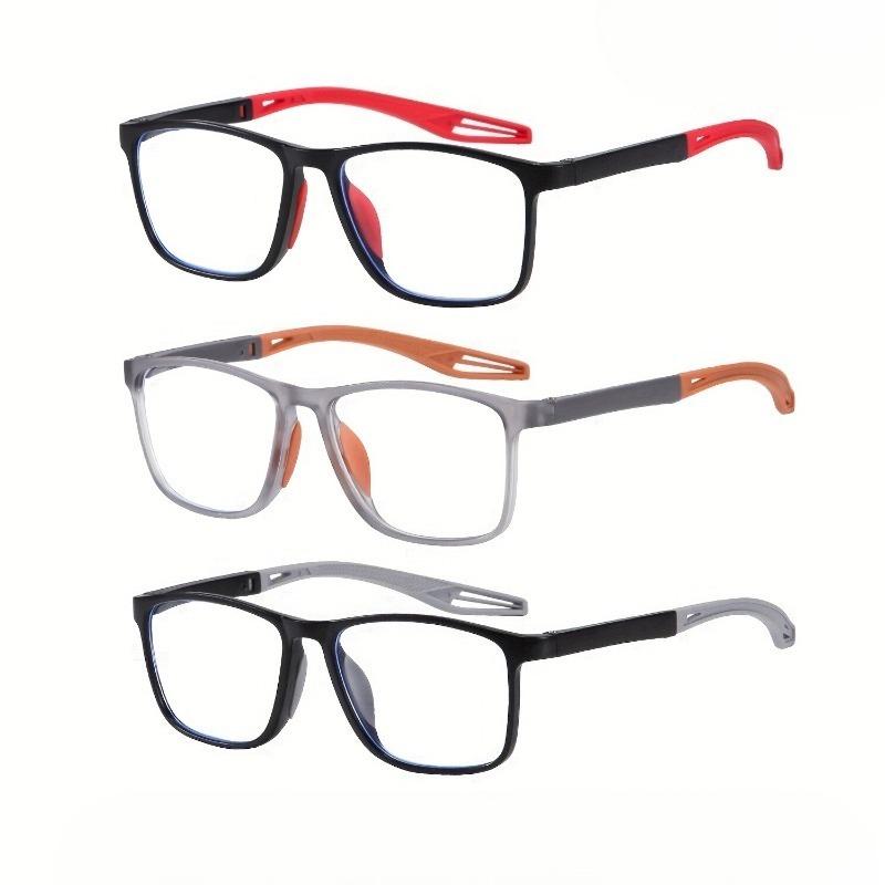 

[+100~+400]3pcs Men s Fashionable Casual Sports Style Presbyopia Glasses Suitable for Daily Reading +150