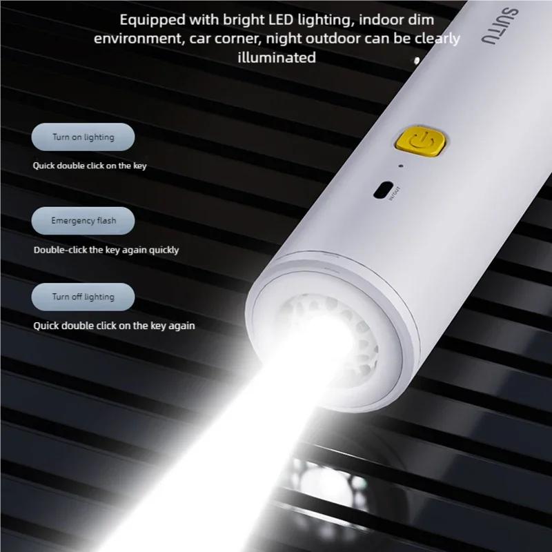 Youpin Auto Staubsauger Kabellos Tragbar Akku Abnehmbar USB Aufladung Hohe Leistung Geeignet Mit Licht Staubgebläse