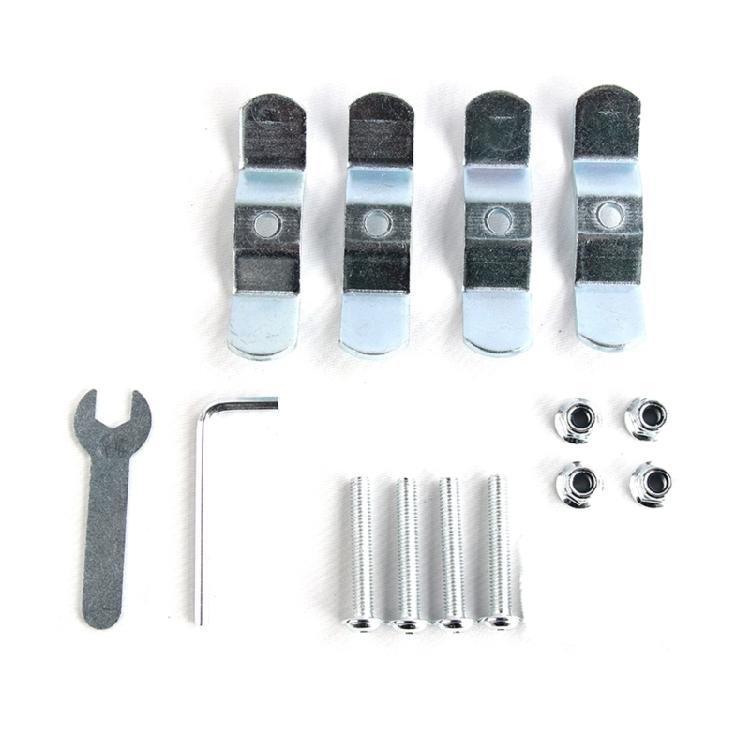 Motorbike Frame Mount Bracket Accessory Motorcycle Side Luggage Case Fasteners