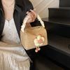2026 New Summer Advanced Sense Flower Large Capacity Handbags Fashi Versatile Weave Delicate Commute Women's Crossbody Bag