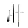 50Pcs Clock Movement Hands Accessories, Quartz Wall Clock Metal Needle Parts for Decor Painting Cross Stitch Clock