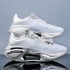 Middle school students running shoes 2025 new shock absorption professional running shoes men's breathable shoes non-slip