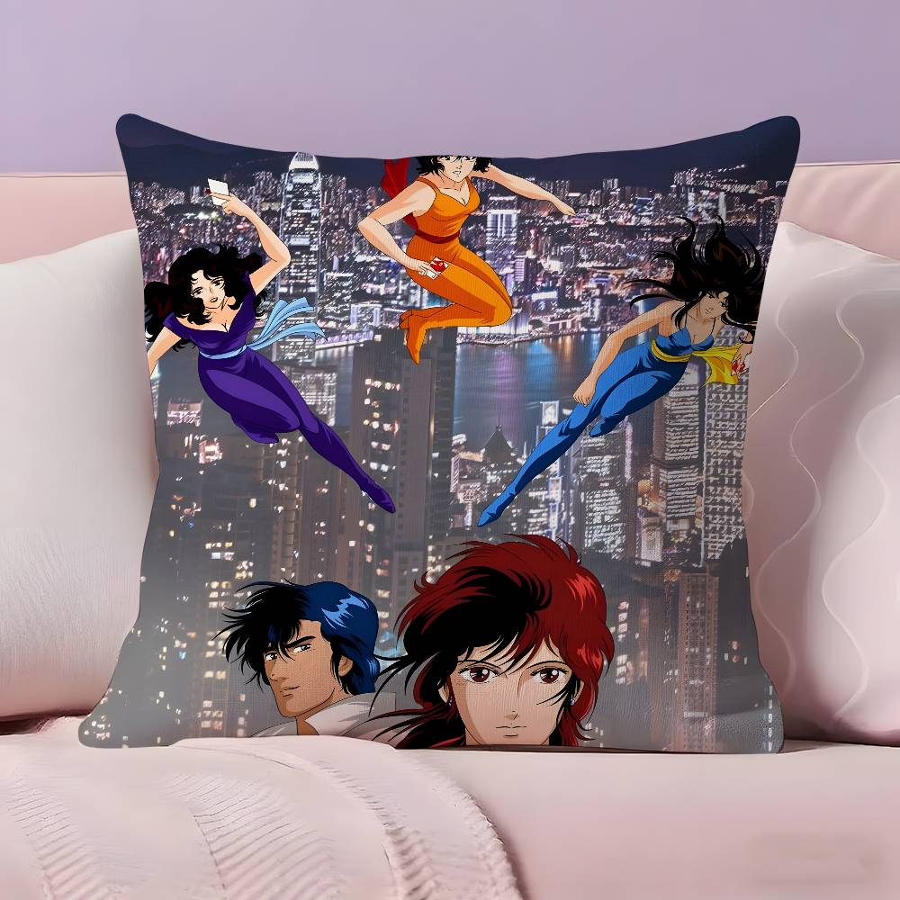C-City Hunter P-Private Eyes Pillow Case Pillowcase Ultra Soft Skin Friendly Fabric Cloud Like Comfort & Concealed Zipper