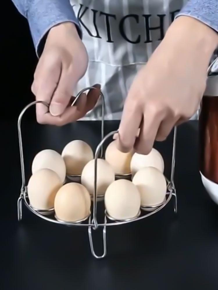 Neuer Instant Pot Dämpfeinsatz Küchenkochgeschirr Rund Edelstahl Kochgeschirr Dämpfeinsatz Ständer Küchenheizbedarf