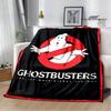Coperta Stampata Cartoon G-Ghostbusters Calde Coperte in Flanella Morbide e Confortevoli Coperta da Casa Viaggio Fodere per Letto Regalo di Compleanno