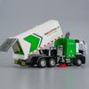 Sanitation Garbage Music Toy with Light & Truck Scale Realistic Street Sweeper Model Ornament No Battery