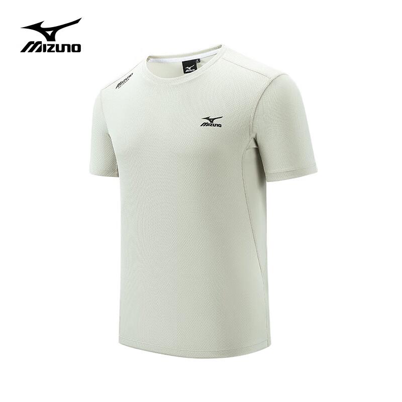 Мужская футболка Mizuno с коротким рукавом и влагоотводящими свойствами L