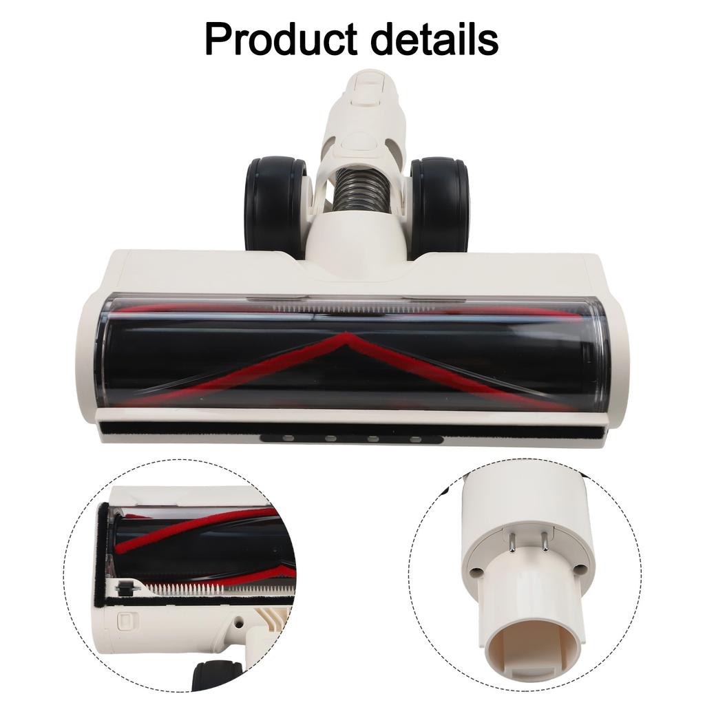 Dust Suction Nozzle Carpet Brush Assembly High Cleaning Efficiency For Dreame R10 Carpet Brush For Robot Vacuum
