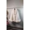 Womens Oversized Knit Cape Shawl Winter Warm Wool Blend Poncho Coat In Solid Colors