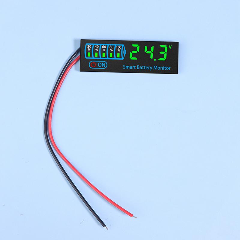 

3S-14S Dc7-55V Индикатор уровня заряда батареи 12 В 24 В 36 В 48 В 18650 Lipo Lithium Емкость батареи Напряжение на плате Тестер зарядки батареи зелёный