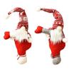 Christmas Curtain Buckle Santa Fastener Buckles Faceless Doll Door Curtain Tie Rope For Window Home Decoration