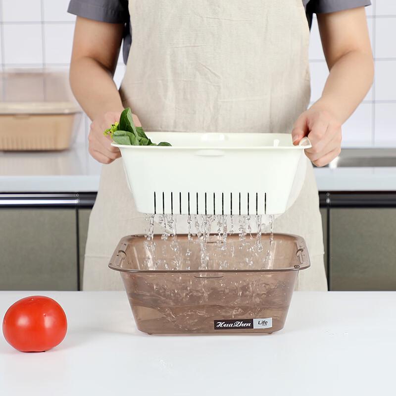 ZISIZ Plastic Drain Basket