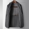 Autumn and Winter Wool Woolen Single West Light Luxury Business Youth Solid Color Double-sided Woolen Suit Jacket