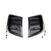 For Subaru STI WRX GRB Wagon 10th Impreza 2008-2014 Front Bumper Side Fender Air Vent Intake Frame Cover With LED Light Lamp