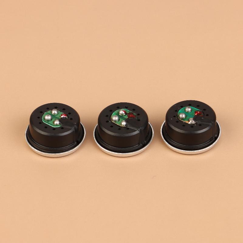 1/3Pcs Miniature Dynamic Microphone Cartridge Capsule Head 20Mm Dia For Micro Accessories