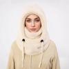 Warm One-piece Hat Scarf Windproof Hooded Hat Fashion Ear Protection Cap