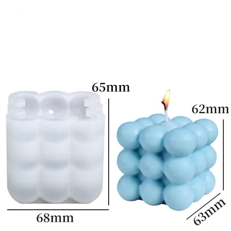 3D Сферическая силиконовая форма для свечей Принадлежности для изготовления свечей Оптом Ручная форма Форма для свечей Силиконовая форма для гипса Ручная работа