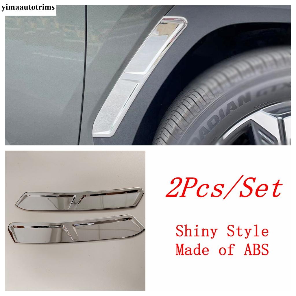Car Body Front Rear Wheel Side Fender Eyebrow Panel Cover Trim ABS Chrome Accessories Fit For Hyundai Tucson NX4  - 2026